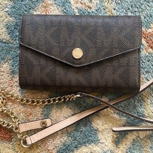 Michael Kors wallet with strap